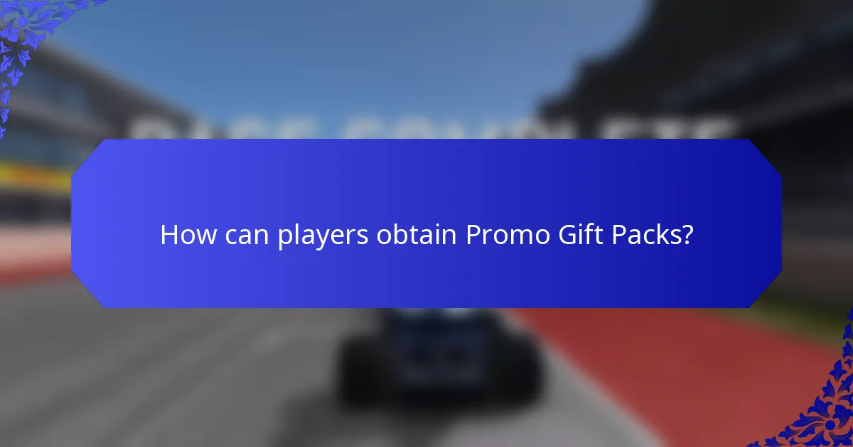 How can players obtain Promo Gift Packs?